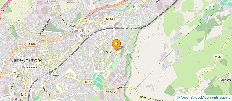 localisation de l'entreprise NET 42  SAINT-CHAMOND