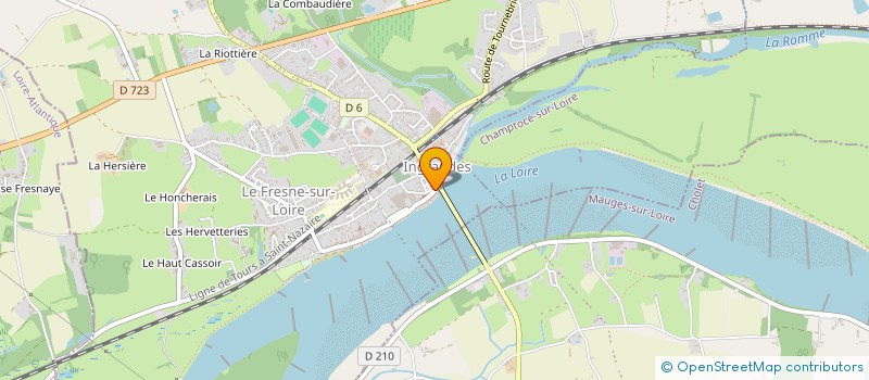 localisation de l'entreprise NET 49  INGRANDES-LE-FRESNE-SUR-LOIRE