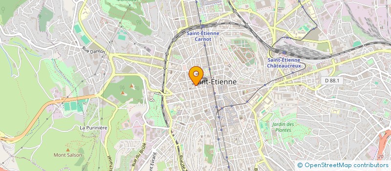 localisation de l'entreprise NET 6  SAINT-ETIENNE