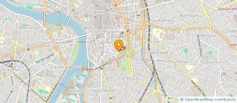 localisation de l'entreprise NET + à TOULOUSE