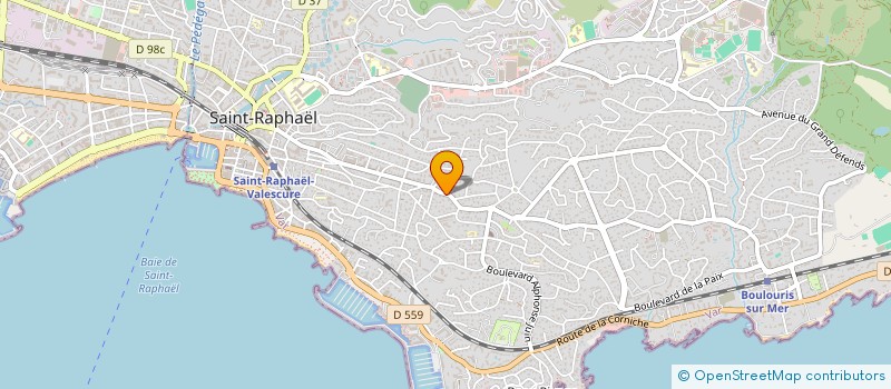 localisation de l'entreprise NET 83  SAINT-RAPHAEL