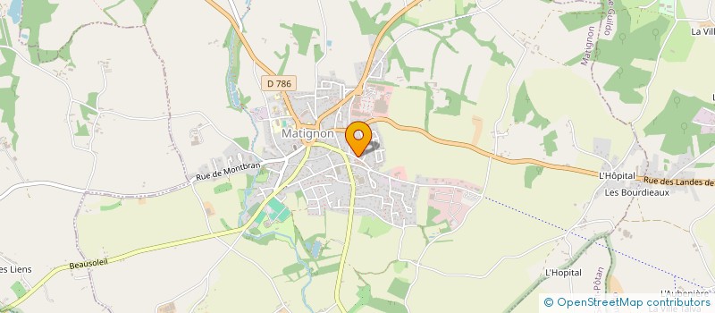 localisation de l'entreprise NET  MATIGNON