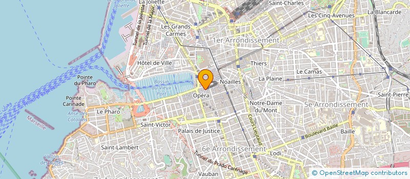 localisation de l'entreprise NET A COM CENTER à MARSEILLE