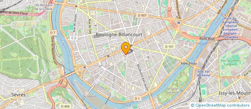 localisation de l'entreprise NET A SEC à BOULOGNE-BILLANCOURT