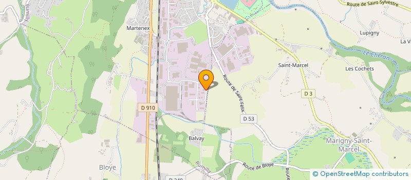 localisation de l'entreprise NET ACHATS  RUMILLY