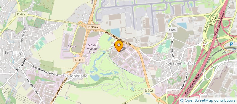 localisation de l'entreprise NET AERO  ROISSY-EN-FRANCE