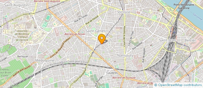 localisation de l'entreprise NET AND GAMES à BORDEAUX
