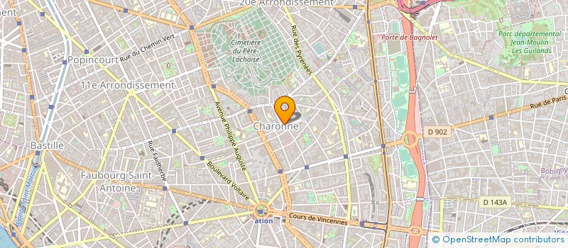localisation de l'entreprise NET ASCENCEURS SERVICES à PARIS