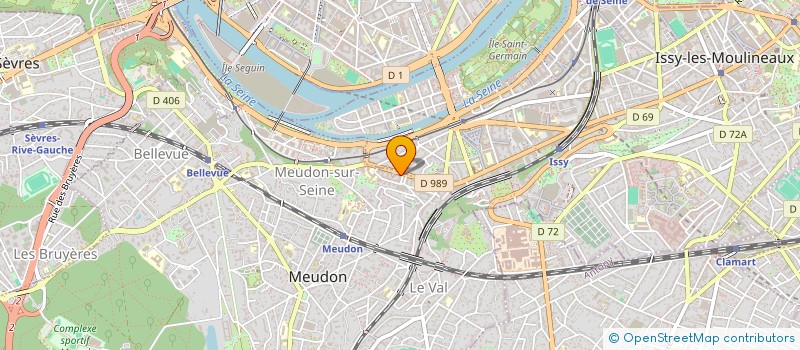 localisation de l'entreprise NET ATAYA  MEUDON