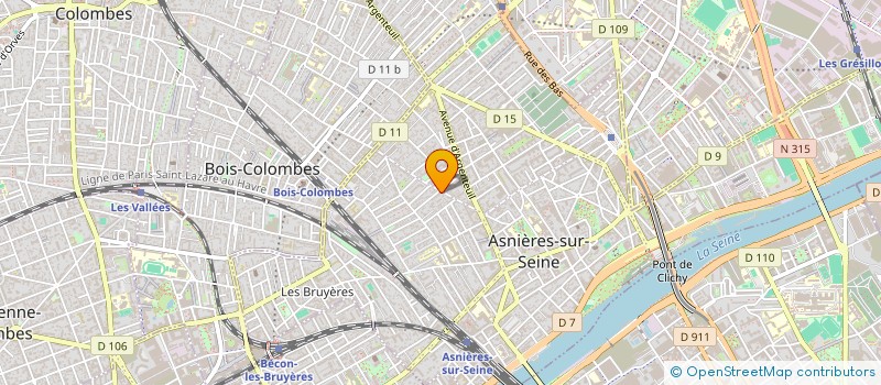 localisation de l'entreprise NET AUTOS PLUS  ASNIERES-SUR-SEINE