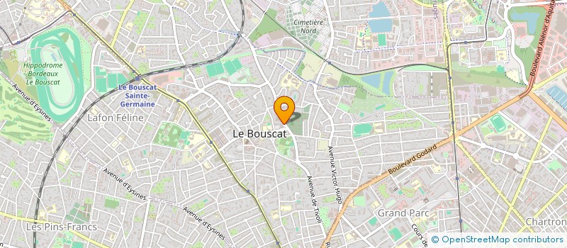 localisation de l'entreprise NET'B à LE BOUSCAT