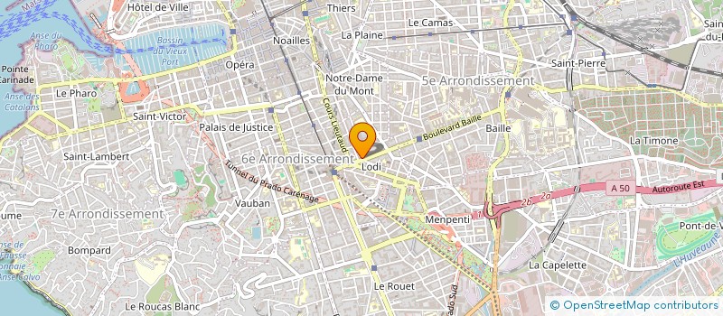 localisation de l'entreprise NET - BAILLE à MARSEILLE