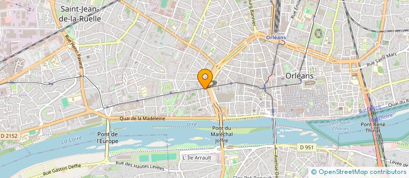 localisation de l'entreprise NET BATIMENT à ORLEANS