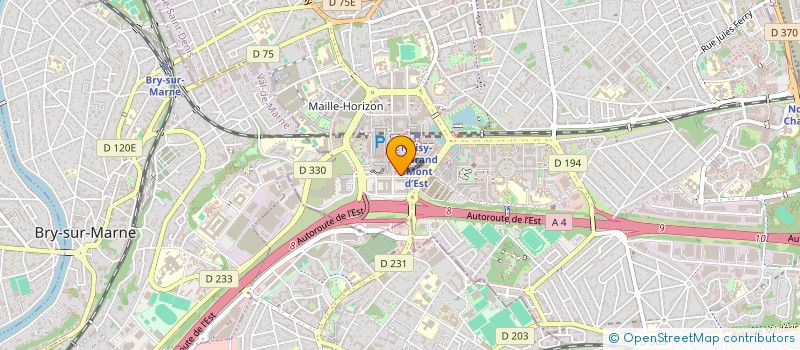 localisation de l'entreprise NET BEL AIR  NOISY-LE-GRAND