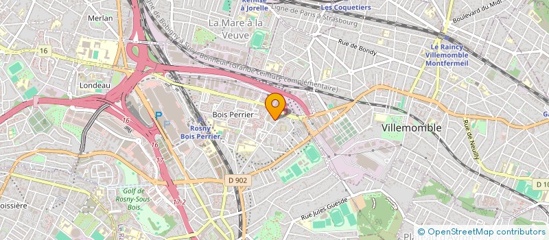 localisation de l'entreprise NET & BIEN à ALFORTVILLE