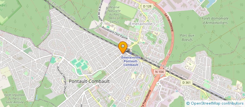 localisation de l'entreprise NET-BIJOUX à PONTAULT-COMBAULT