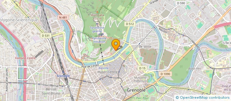 localisation de l'entreprise NET-BOSS à GRENOBLE