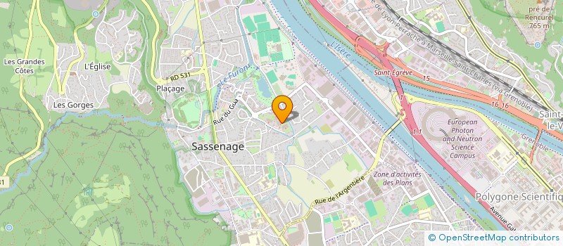 localisation de l'entreprise NET BRILLANCE  TRESSERVE