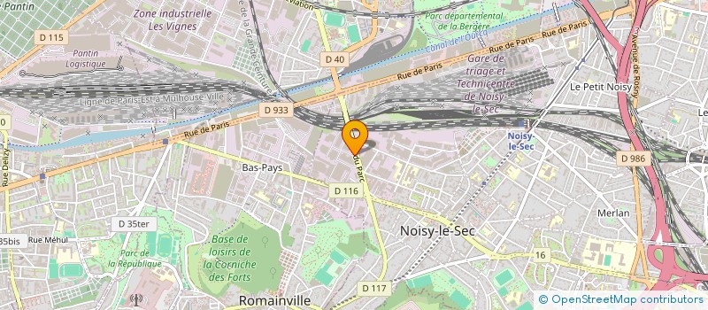 localisation de l'entreprise NET CAR SYSTEM à NOISY-LE-SEC