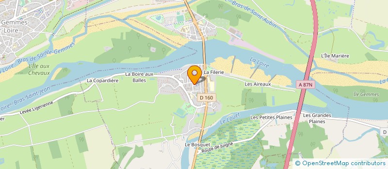 localisation de l'entreprise NET CARD COM à STE GEMMES SUR LOIRE