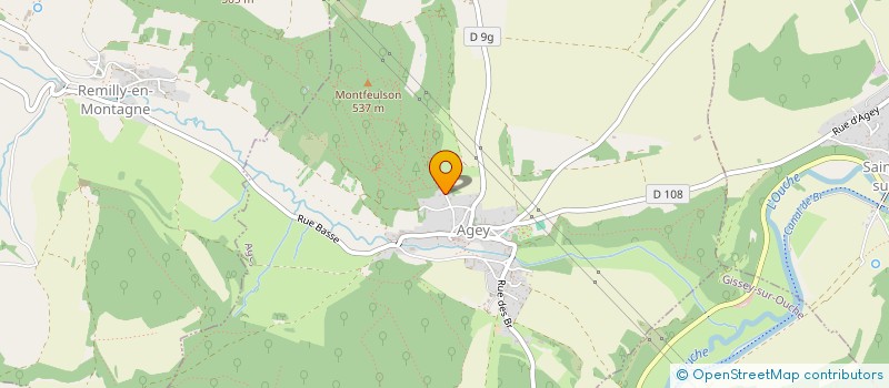 localisation de l'entreprise NET-CEC  AGEY