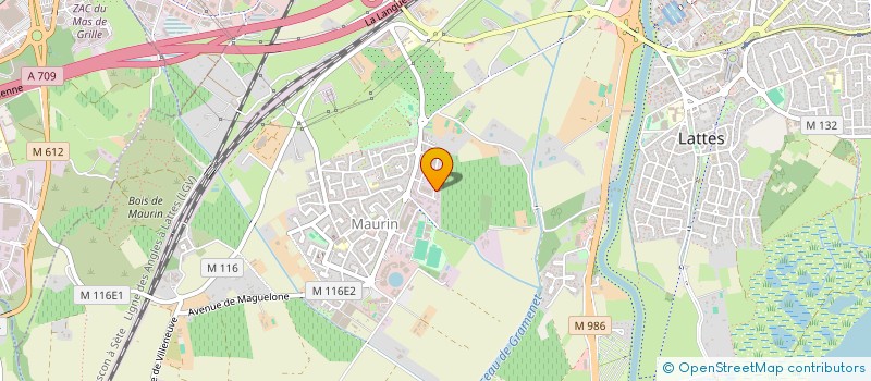 localisation de l'entreprise NET & CLAIR à LATTES