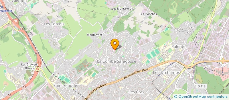 localisation de l'entreprise NET'CLEAN  BESANCON