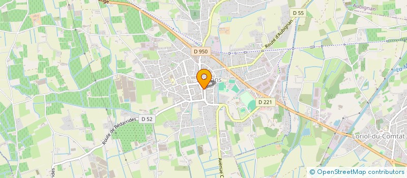 localisation de l'entreprise NET & CLEAN à SARRIANS