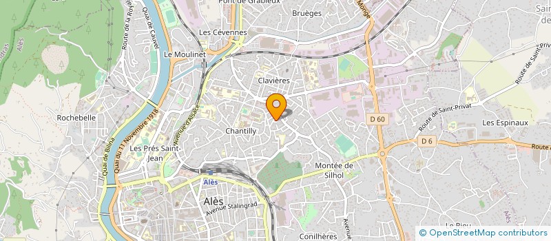 localisation de l'entreprise NET CLEAN à ALES