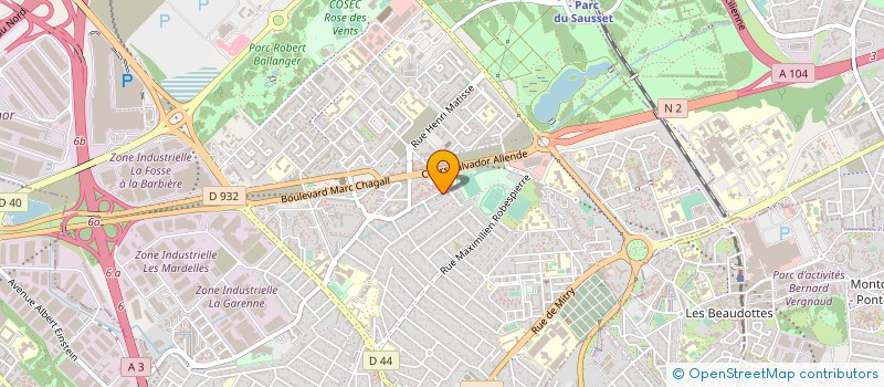 localisation de l'entreprise NET CLEAN à AULNAY-SOUS-BOIS
