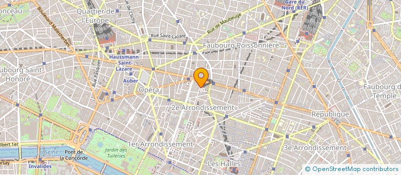 localisation de l'entreprise NET COM à PARIS