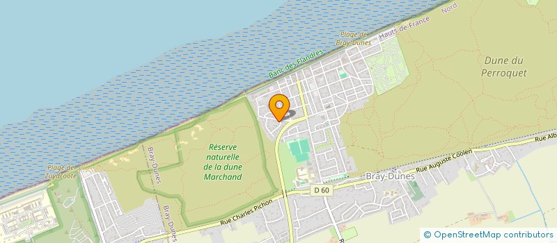 localisation de l'entreprise NET COM INTERNATIONAL  BRAY-DUNES