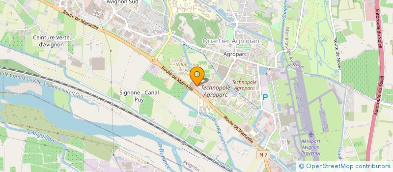 localisation de l'entreprise NET COMMUNICATION à AVIGNON