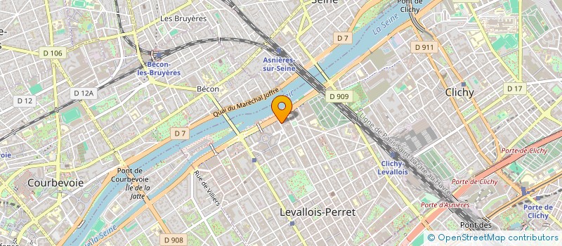 localisation de l'entreprise NET COMMUNICATION SYSTEMS à LEVALLOIS PERRET