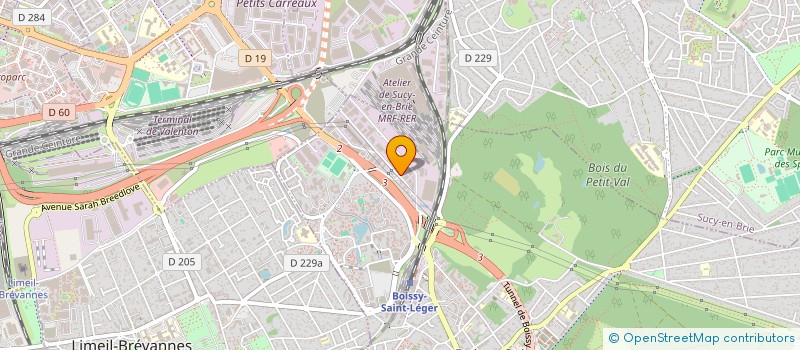localisation de l'entreprise NET COMPUTER SERVICES à BOISSY-SAINT-LEGER
