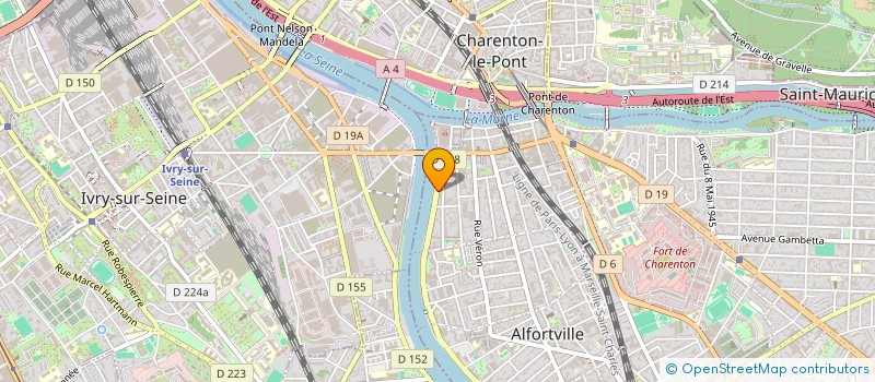 localisation de l'entreprise NET CONNEXION à ALFORTVILLE