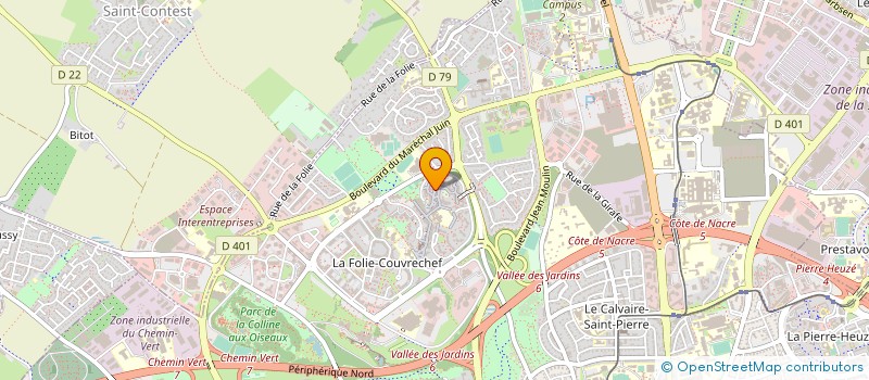 localisation de l'entreprise NET CONSTRUCTION 14 à CAEN