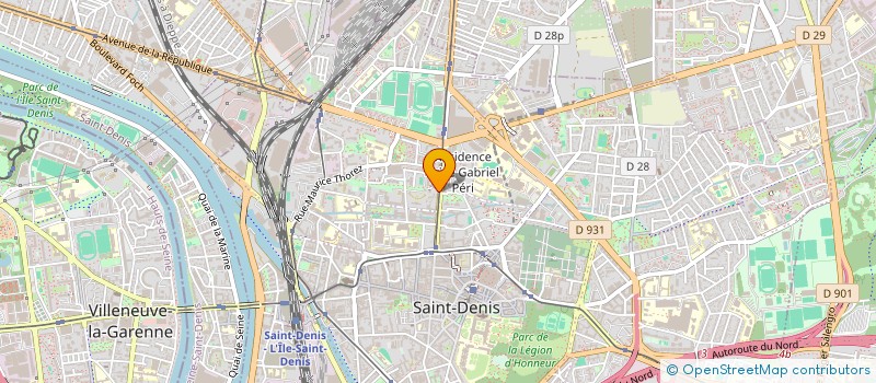 localisation de l'entreprise NET DESIGN CONCEPT à SAINT-DENIS