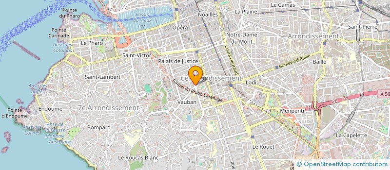 localisation de l'entreprise NET DEVELOPPEMENT à MARSEILLE