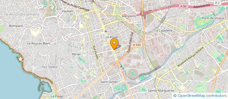 localisation de l'entreprise NET DISTRIBUTION à MARSEILLE
