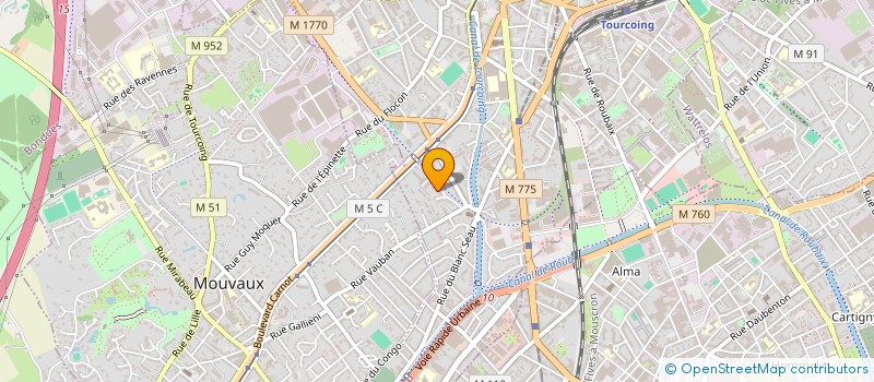 localisation de l'entreprise NET DRIVE  TOURCOING