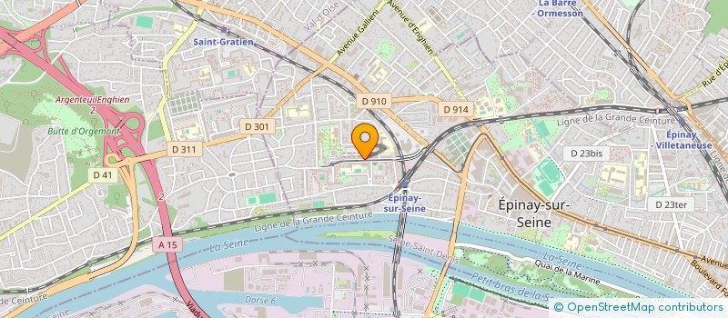 localisation de l'entreprise NET DRIVE à EPINAY-SUR-SEINE
