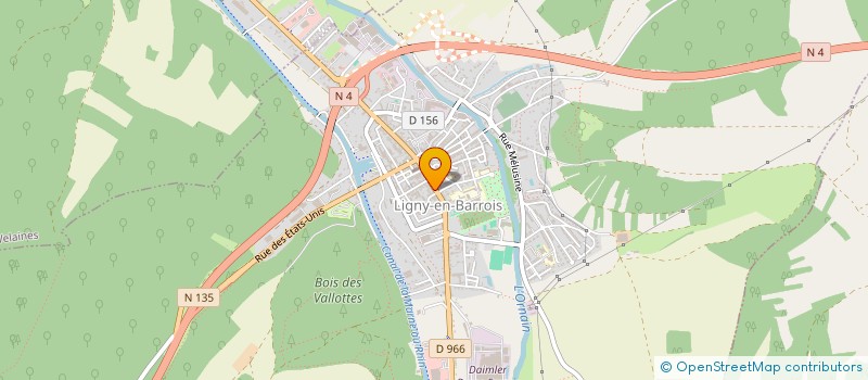 localisation de l'entreprise NET ECLAIR  LIGNY-EN-BARROIS