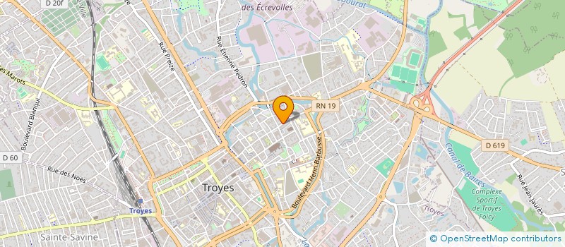 localisation de l'entreprise NET EN CHAMPAGNE à TROYES