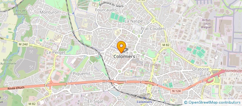 localisation de l'entreprise NET ENERGIE à COLOMIERS