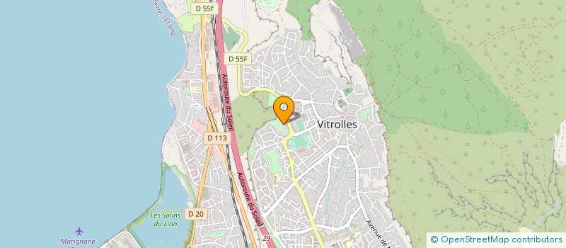 localisation de l'entreprise NET ENVIRONNEMENT à VITROLLES