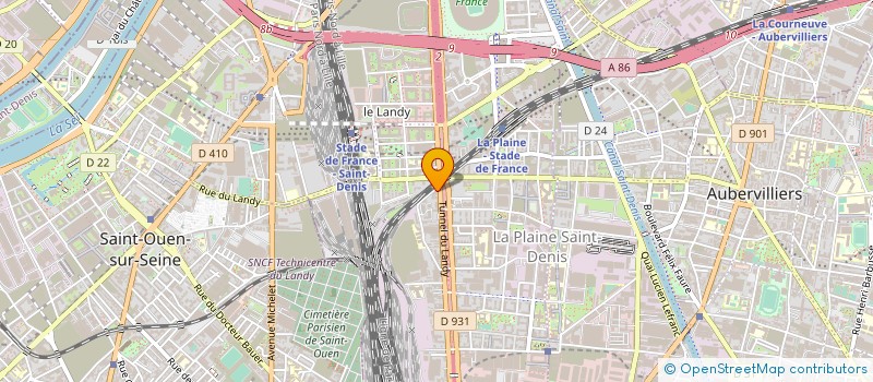 localisation de l'entreprise NET ET CLAIR à SAINT-DENIS