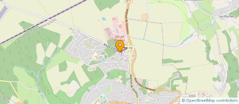 localisation de l'entreprise NET ET CLAIR SERVICES  CHATEAU-THIERRY