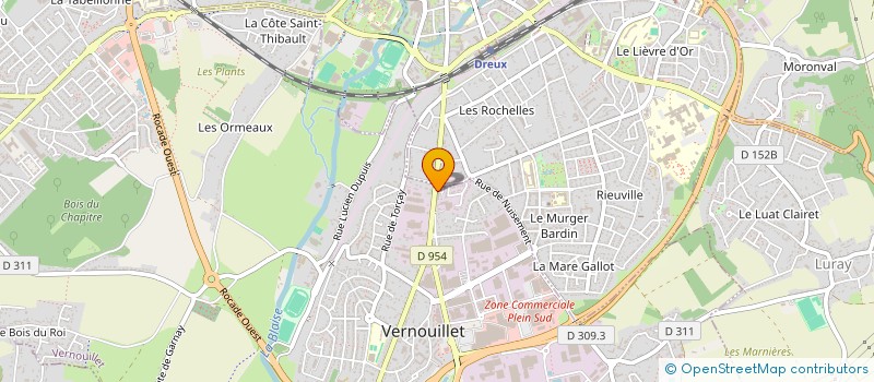 localisation de l'entreprise NET ET PROPRE à VERNOUILLET