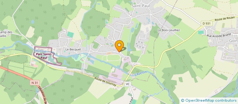 localisation de l'entreprise NET EUROP IMMO  LACHAPELLE-AUX-POTS